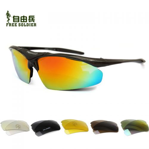 Lunettes de soleil sport neutre FREE SOLDIER - polarisant Ref 1224352