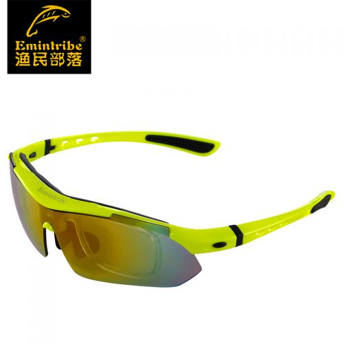 Lunettes de soleil sport neutre EMINTRIBE - Ref 1224390
