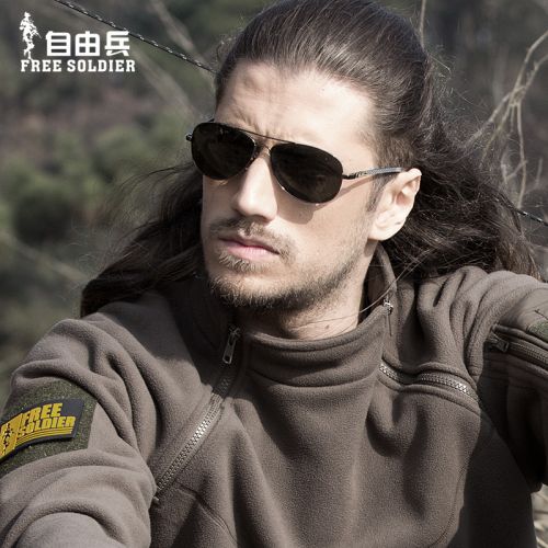 Lunettes de soleil sport homme FREE SOLDIER - polarisant Ref 1224663