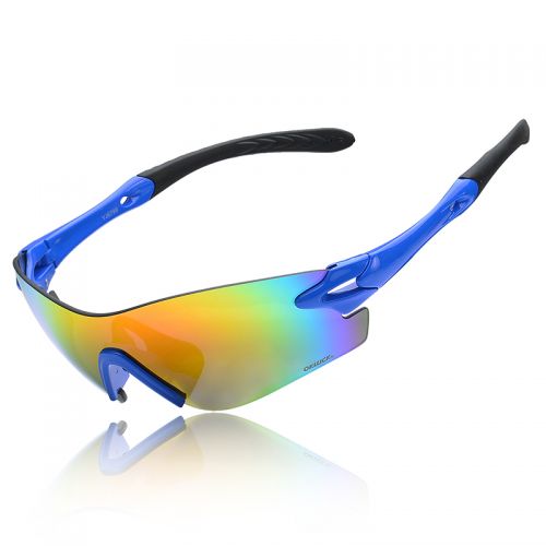 Lunettes de soleil sport neutre OKLUCK GEAR - Objectif PC Ref 1225018