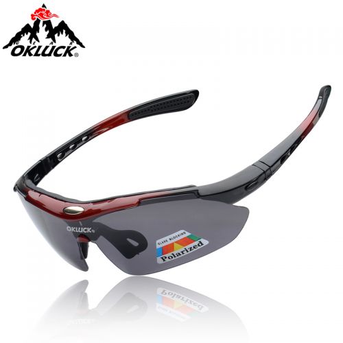 Lunettes de soleil sport neutre OKLUCK GEAR - polarisant Ref 1225019