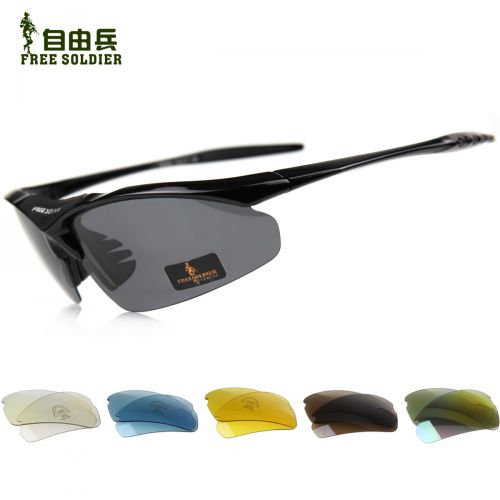 Lunettes de soleil sport neutre FREE SOLDIER - polarisant Ref 1225031