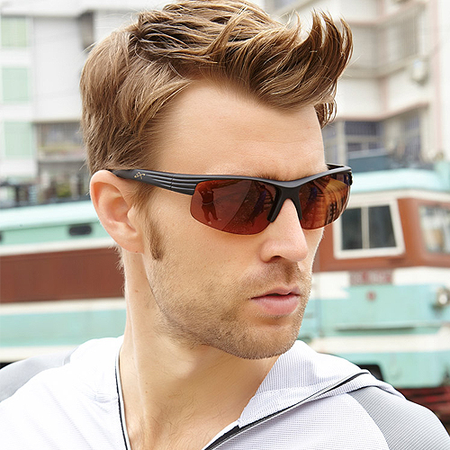 Lunettes de soleil sport homme - polarisant Ref 1225045