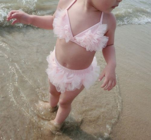 Maillot de bain fille en nylon - Ref 2545275