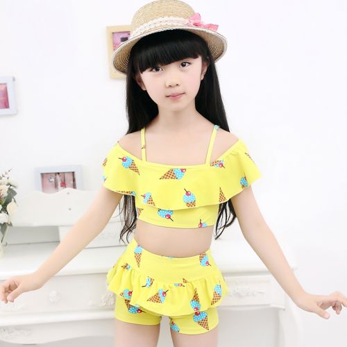Maillot de bain fille en nylon - Ref 2545278