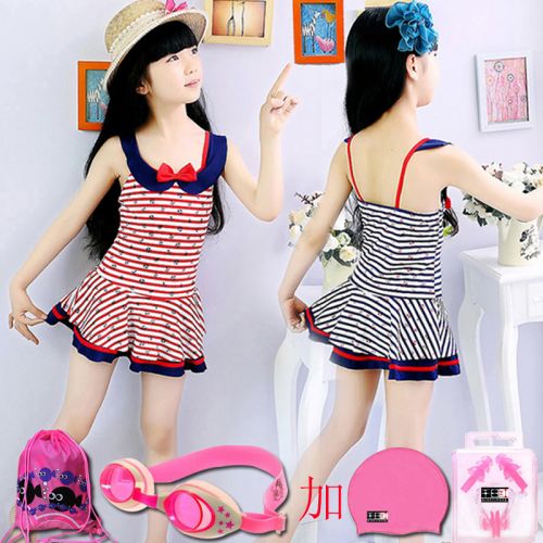 Maillot de bain fille en nylon - Ref 2545287