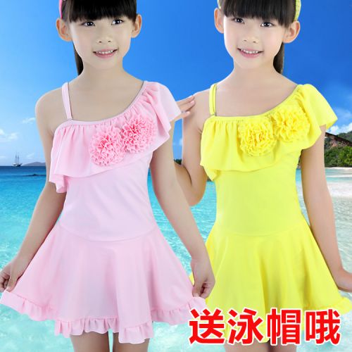 Maillot de bain fille en nylon - Ref 2545300