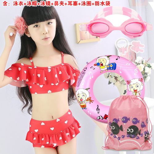 Maillot de bain fille en spandex - Ref 2545323