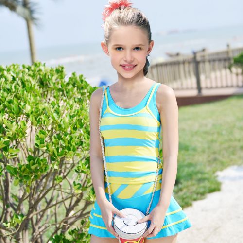 Maillot de bain fille en nylon - Ref 2545366