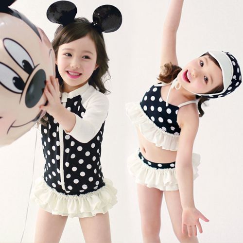 Maillot de bain fille en nylon - Ref 2545395