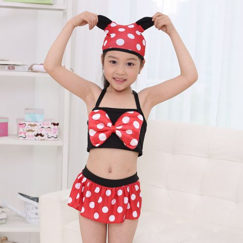 Maillot de bain fille en spandex - Ref 2545408