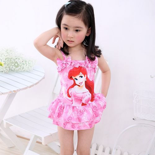 Maillot de bain fille LEACCO en nylon - Ref 2545413