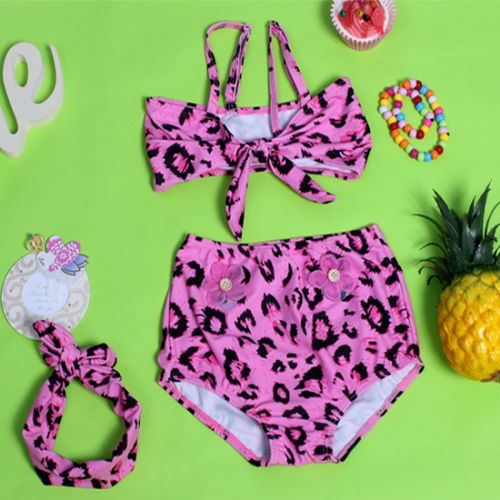 Maillot de bain fille en nylon - Ref 2545498