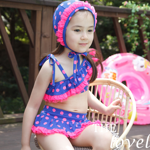 Maillot de bain fille en nylon - Ref 2545536