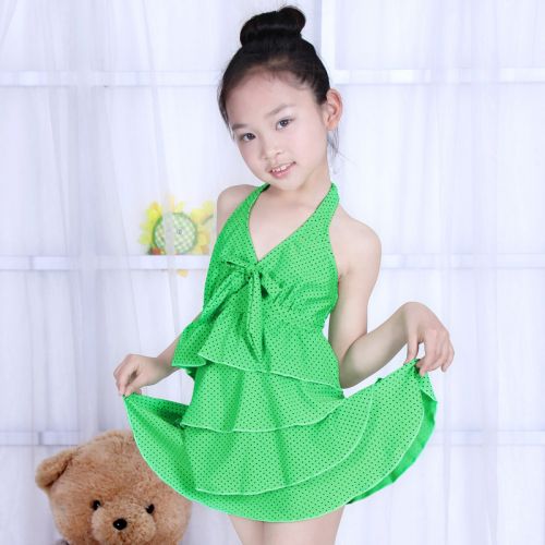 Maillot de bain fille en nylon - Ref 2545543