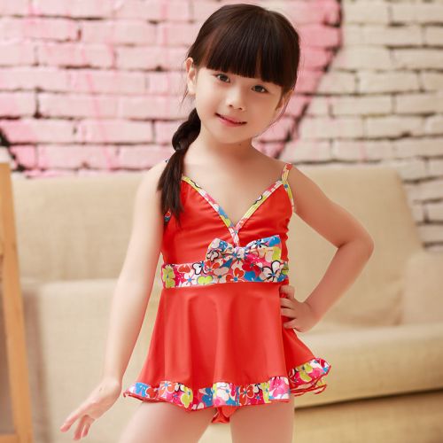 Maillot de bain fille en nylon - Ref 2545552