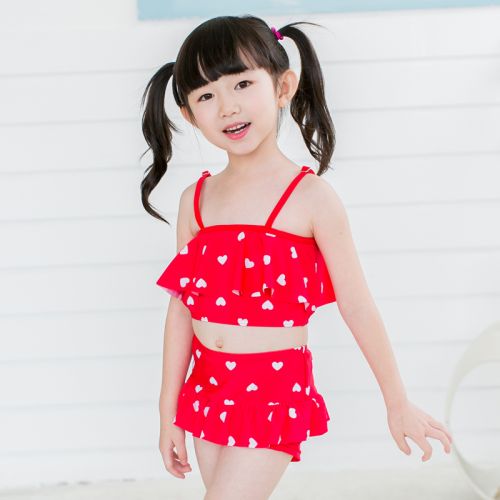 Maillot de bain fille en spandex - Ref 2545567