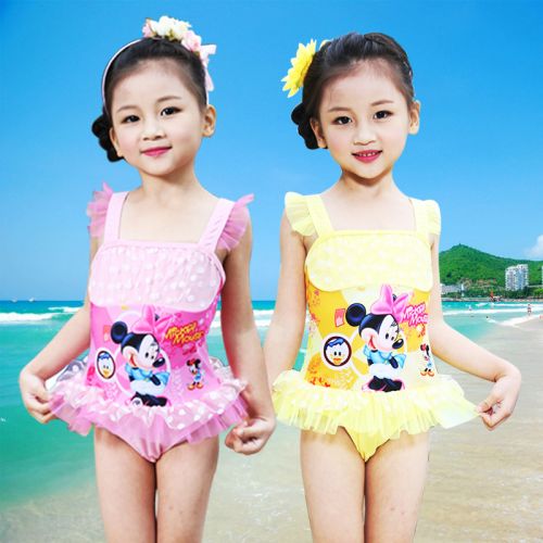 Maillot de bain fille en nylon - Ref 2545578