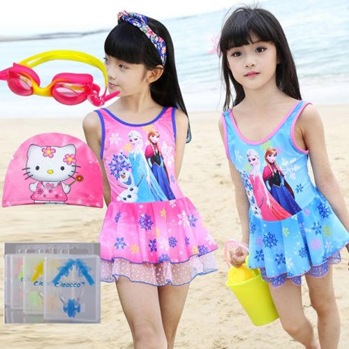 Maillot de bain fille en nylon - Ref 2545580