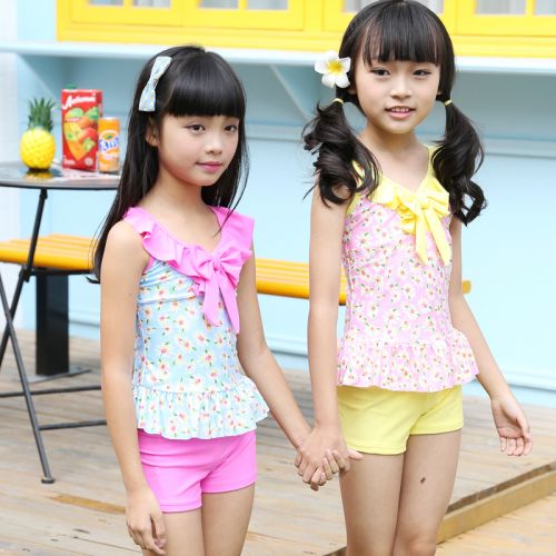 Maillot de bain fille en nylon - Ref 2545582