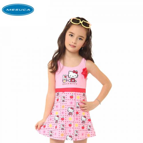 Maillot de bain fille HELLO KITTY en nylon - Ref 2545597