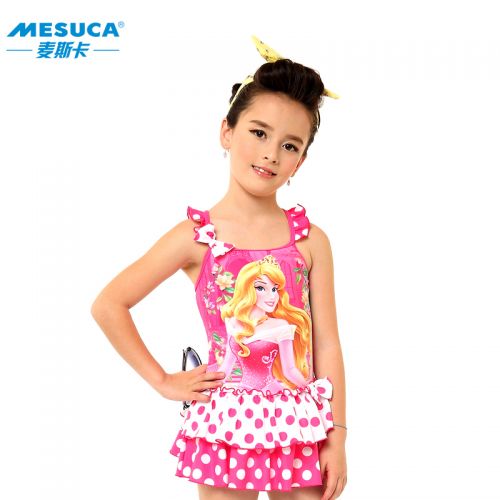 Maillot de bain fille DISNEY en nylon - Ref 2545601