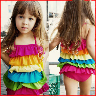 Maillot de bain fille HALONG WIND en nylon - Ref 2545604