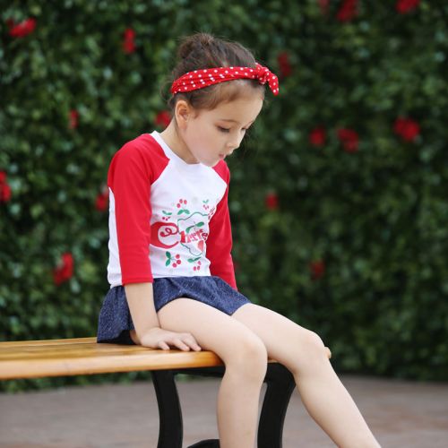 Maillot de bain fille VIVO BINIYA en spandex - Ref 2545664