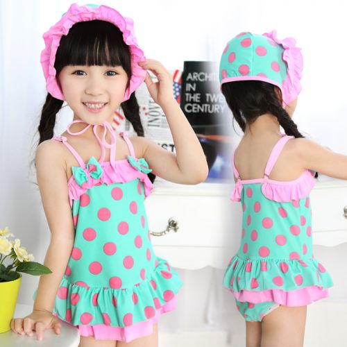 Maillot de bain fille en polyester - Ref 2545672