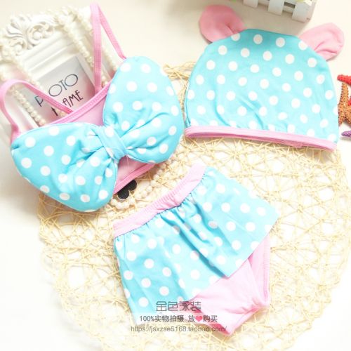Maillot de bain fille en polyester - Ref 2545690
