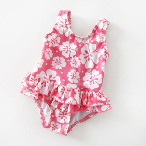 Maillot de bain fille WONDER KIDS en spandex - Ref 2545704