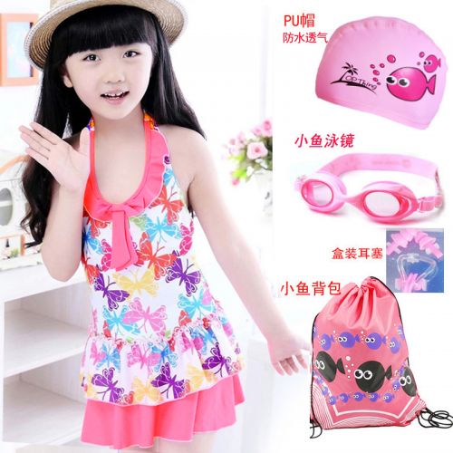 Maillot de bain fille XALER en polyester - Ref 2545748