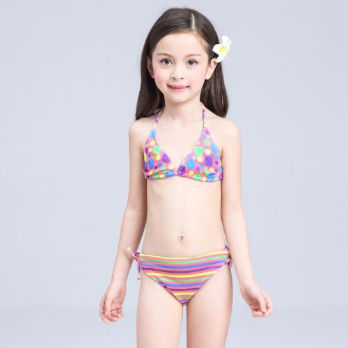 Maillot de bain fille en polyester - Ref 2545771