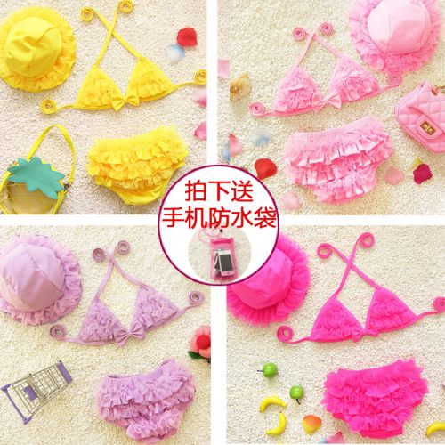 Maillot de bain fille en nylon - Ref 2545775