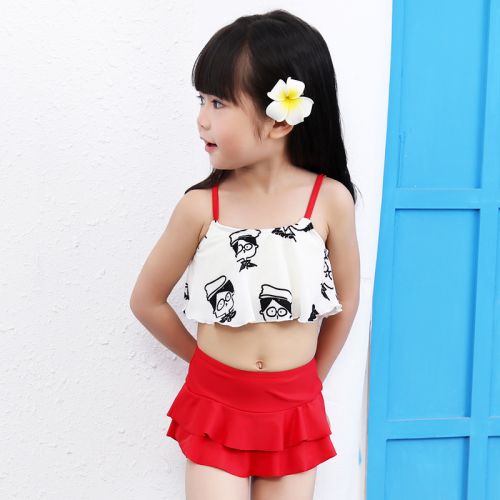 Maillot de bain fille QBUZ en polyester - Ref 2545779