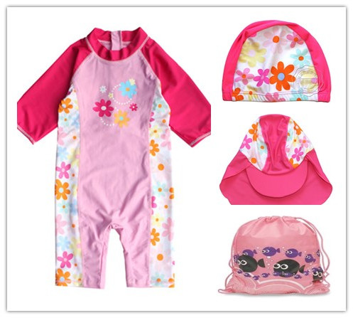 Maillot de bain fille en nylon - Ref 2545785