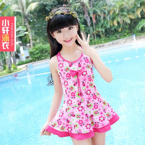 Maillot de bain fille en nylon - Ref 2545790