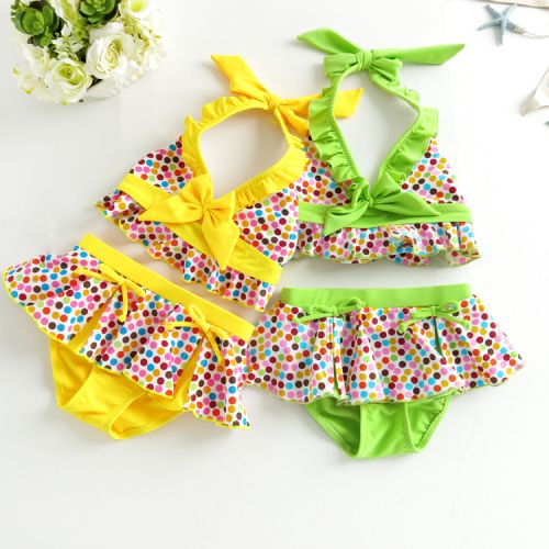 Maillot de bain fille en spandex - Ref 2545826