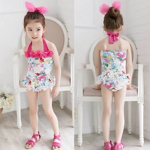 Maillot de bain fille DUDUMUMU en nylon - Ref 2545853