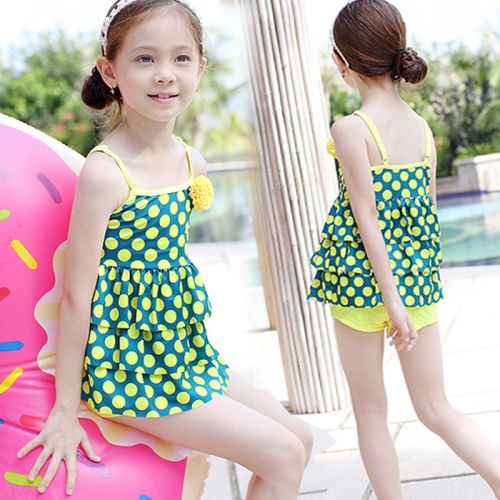 Maillot de bain fille en nylon - Ref 2545893