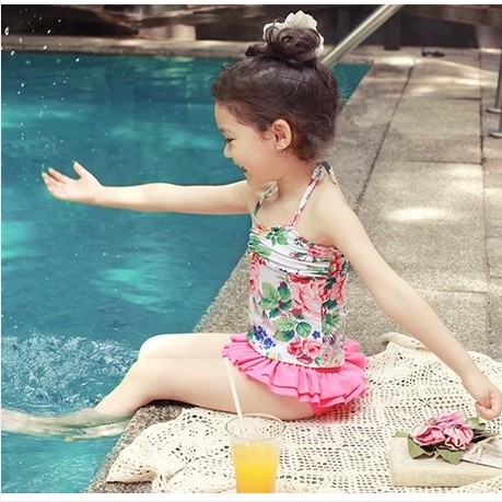 Maillot de bain fille en polyester - Ref 2545910