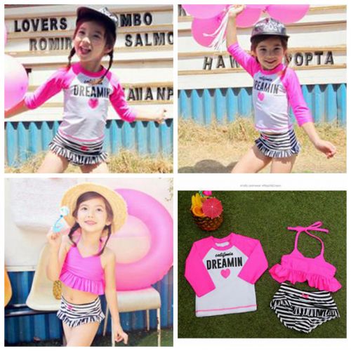 Maillot de bain fille en nylon - Ref 2545925