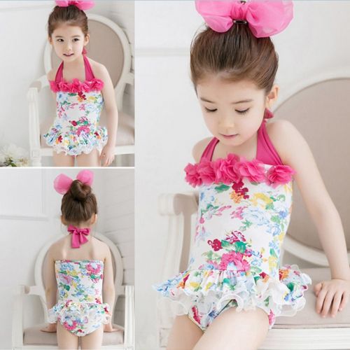 Maillot de bain fille en spandex - Ref 2545934