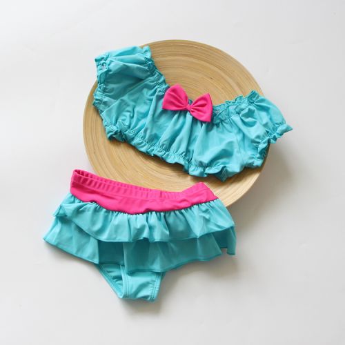 Maillot de bain fille en nylon - Ref 2545956