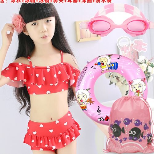 Maillot de bain fille en spandex - Ref 2546006