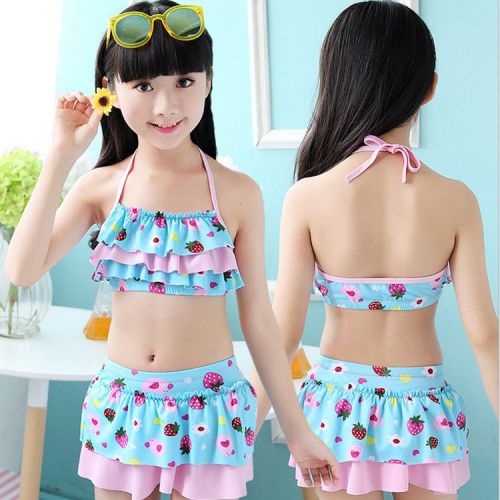 Maillot de bain fille en polyester - Ref 2546051