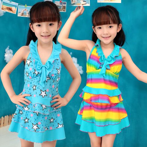 Maillot de bain fille en nylon - Ref 2546096