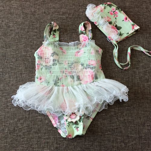 Maillot de bain fille en nylon - Ref 2546099