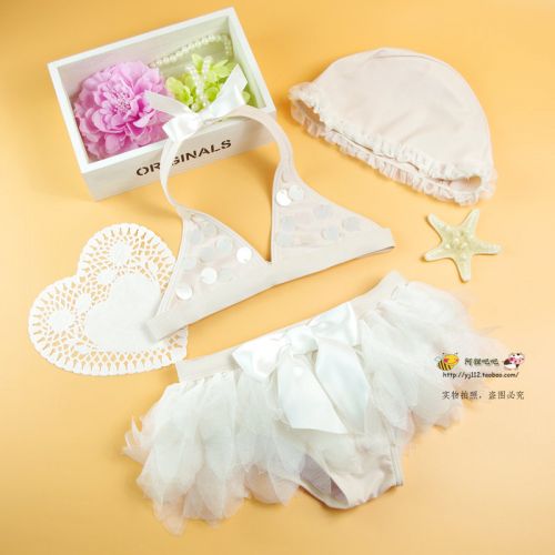 Maillot de bain fille MOMASONG en nylon - Ref 2546104