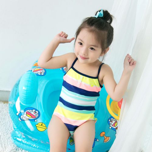 Maillot de bain fille LEYA en nylon - Ref 2546157